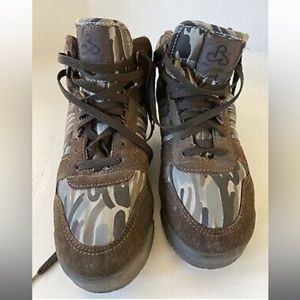 PRO LINE Camo made in Korea Hiking Hunting Boots Sz 9